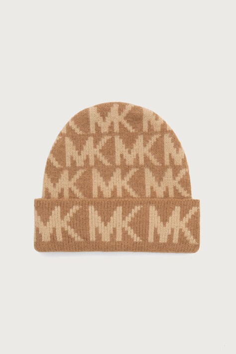 MICHAEL Michael Kors Czapka beanie damska beżowa 29MKWC588011