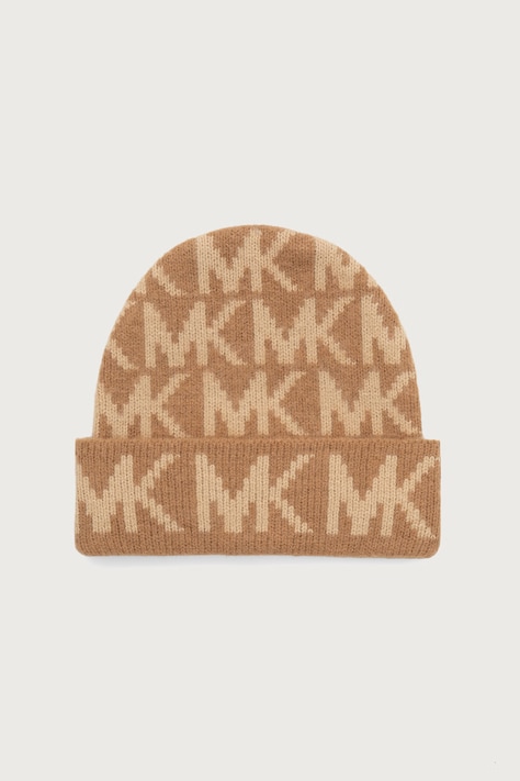 MICHAEL Michael Kors Czapka beanie damska beżowa 29MKWC588011