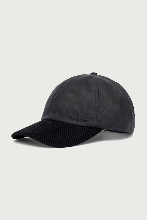 Barbour Czapka z daszkiem damska bawełniana granatowa LHA0651