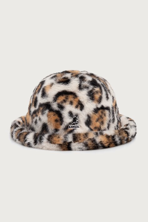 Kangol Kapelusz bucket damski FAUX FUR CASUAL beżowy K4190ST.OT102