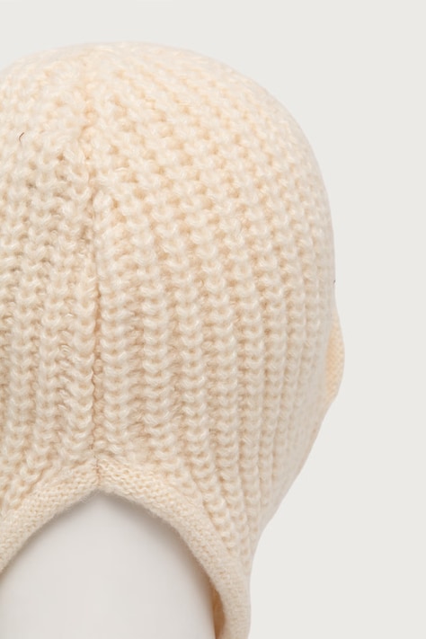 Kangol Căciulă cu urechi pentru femei cu amestec de lână TRAPPER MIXED bej K3858.IV105