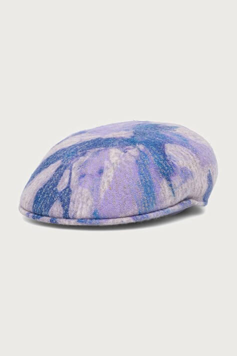 Kangol Kaszkiet damski z wełną HEATHERED TIE DYE 504 niebieski K3668.GS401
