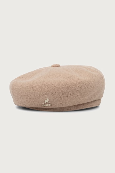 Kangol Beret damski z wełną WOOL JAX beżowy K3107ST.WT216