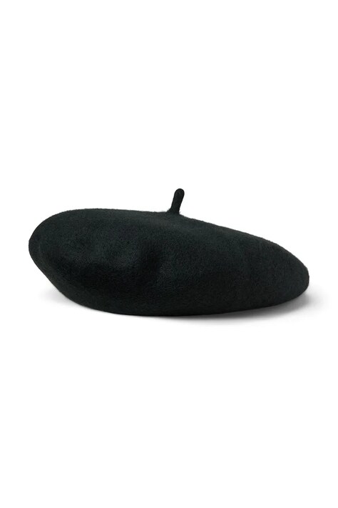 Lauren Ralph Lauren Beret damski z wełną czarny 454P23633