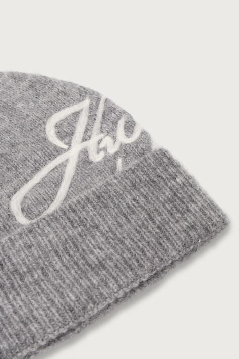 HUGO шапка beanie жіноча з вовною Sesperry_Hat — фото 3