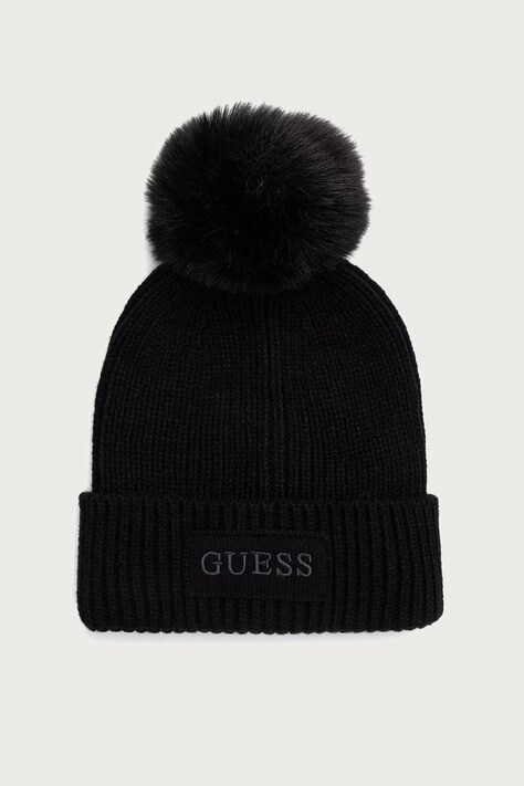 Guess Kapa s cofom ženska AMORETTE črna AW5650 WOL01