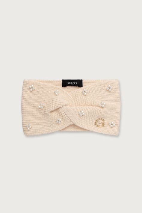 Guess Fascia fermacappelli da donna con viscosa beige AW5637 VIS01