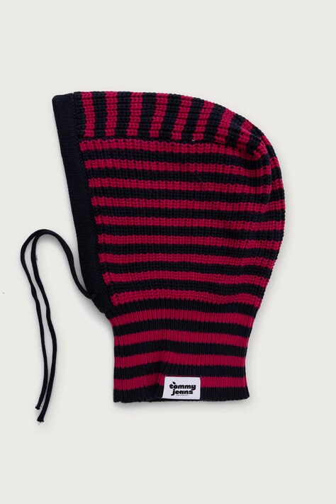 Tommy Jeans Kapuljača za žene s pamukom roza AW0AW19337