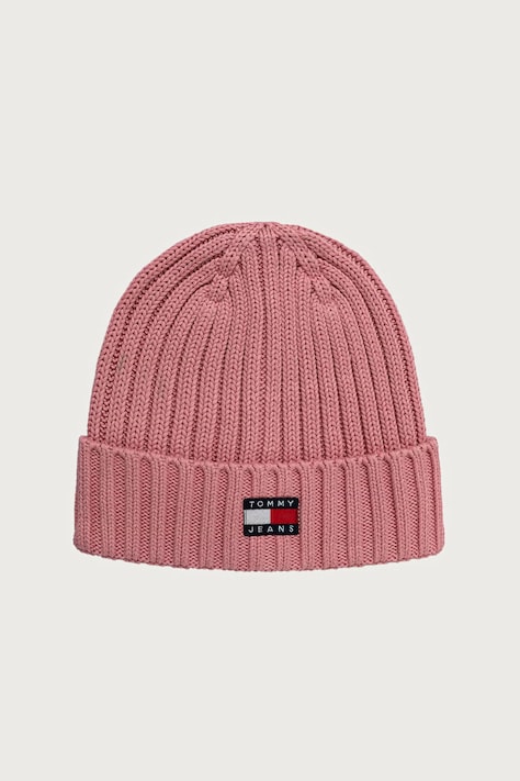 Tommy Jeans Kapa za žene od pamuka roza AW0AW18979