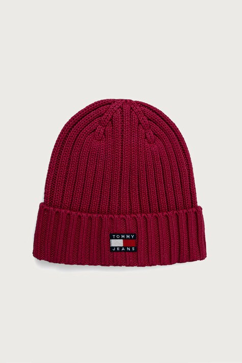 Tommy Jeans Kapa za žene od pamuka roza AW0AW18979