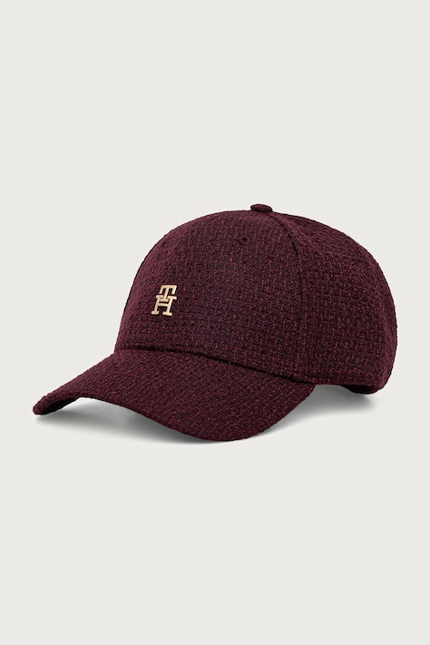 Tommy Hilfiger Καπέλο με γείσο γυναικείο μπορντό AW0AW19096