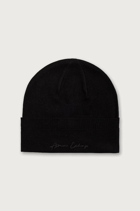 Armani Exchange beanie kapa za žene vunena crna XW001441 AF11896