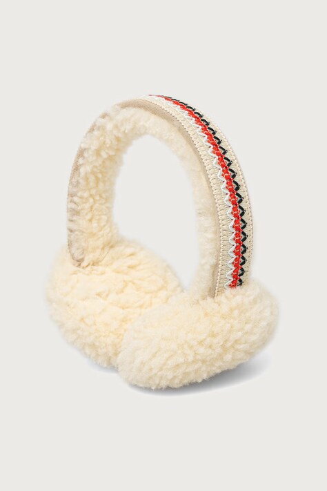 Emu Australia Nauszniki damskie wełniane Anagahook Teddy Earmuff WN beżowe W7025