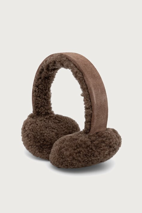 Emu Australia Nauszniki damskie wełniane Angahook Teddy Earmuffs brązowe W7023