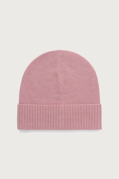 United Colors of Benetton Czapka beanie damska wełniana różowa 63UWVA00G