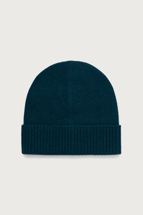 United Colors of Benetton Czapka beanie damska wełniana zielona 63UWVA00G