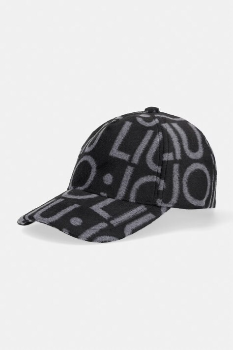 Liu Jo czapka z daszkiem damska czarna 2F6048 T2742