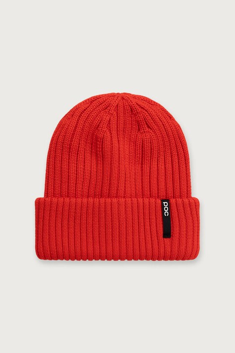 POC Σκούφος beanie γυναικείος με μαλλί κόκκινος 64311