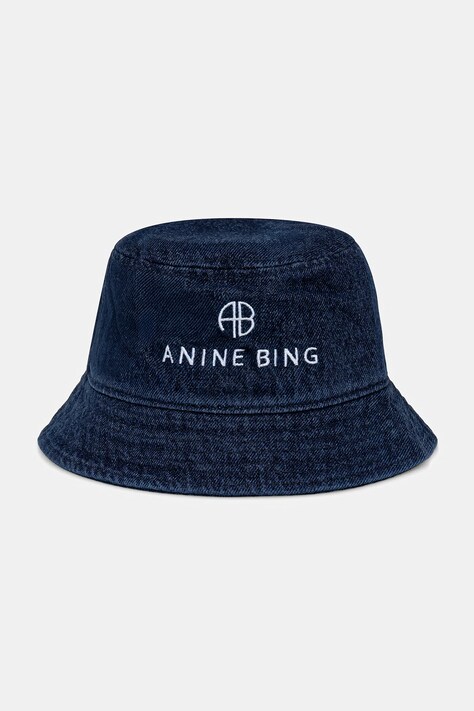 Anine Bing NICKS kapelusz bucket jeansowy damski granatowy A.12.12244.WHD93