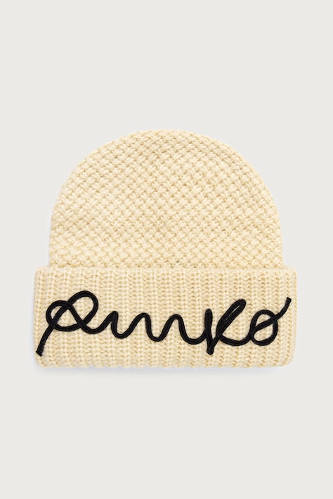 Pinko beanie kapa ženska rumena 107258 A3EK