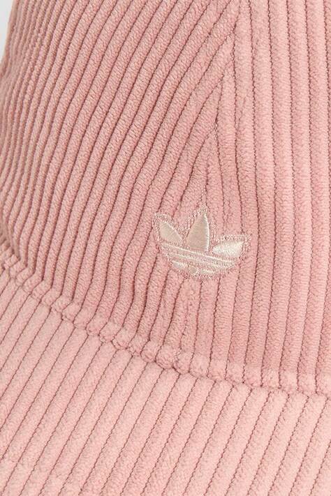 adidas Originals Czapka z daszkiem damska sztruksowa różowa KV6827