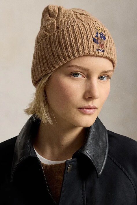 Polo Ralph Lauren Beanie Women's brown 455P18118