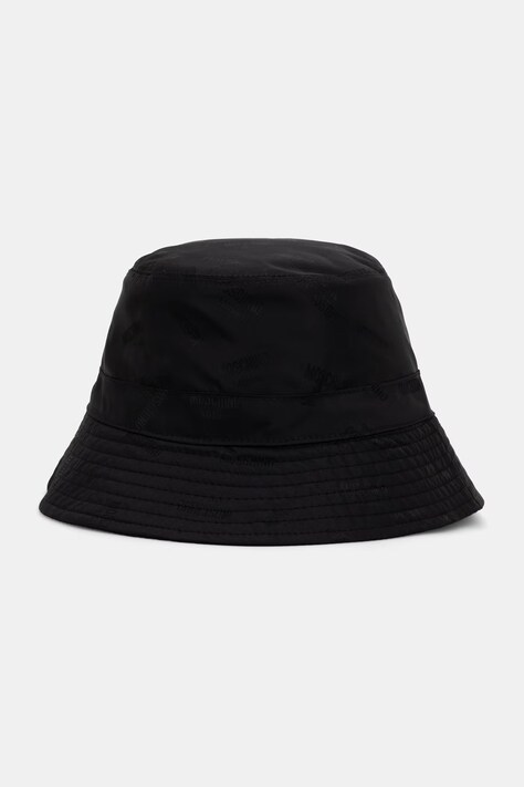 Moschino kapelusz bucket damski czarny M3481 65476