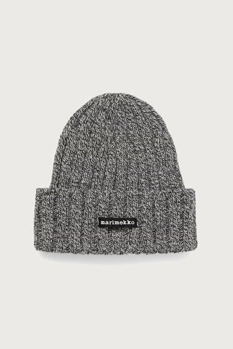 Marimekko Beanie kapa za žene od vune siva 096238