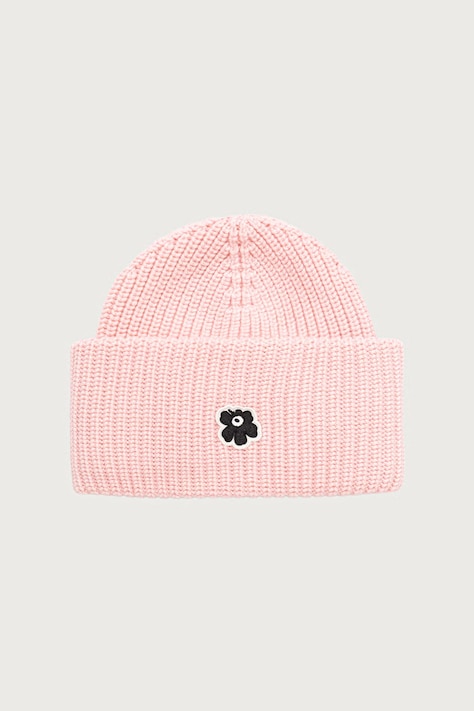 Marimekko Beanie kapa za žene od vune roza 096237