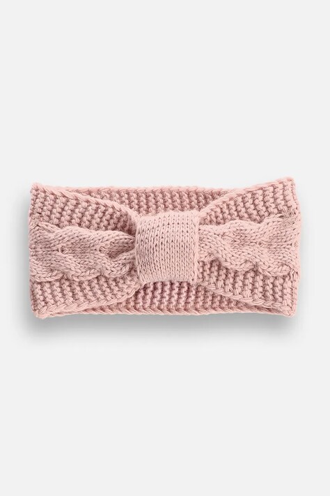Coccodrillo Opaska na głowę dziecięca różowa ACCESSORIES AUTUMN GIRL