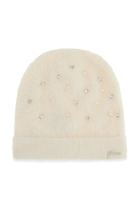 Guess Czapka beanie dziecięca beżowa J6BZ45 Z1611