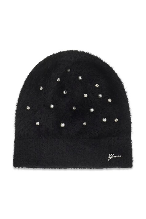 Guess Czapka beanie dziecięca czarna J6BZ45 Z1611