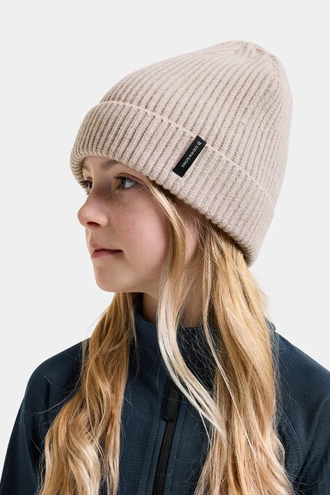 Didriksons Czapka beanie dziecięca BUZ KIDS BEANIE beżowa 506350