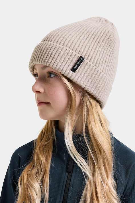 Didriksons Czapka beanie dziecięca BUZ KIDS BEANIE beżowa 506350