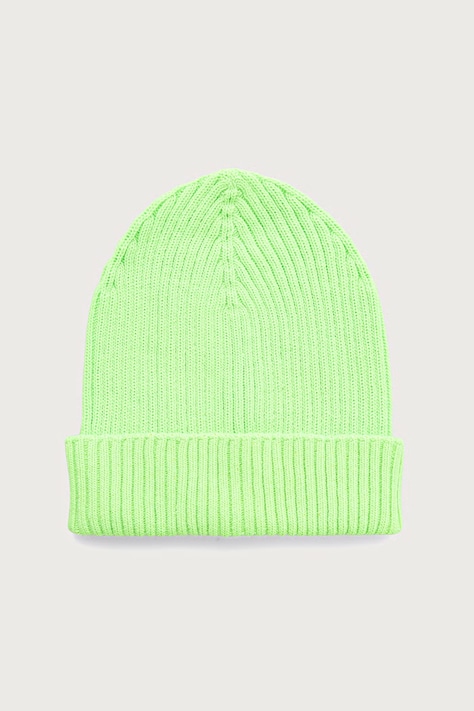 United Colors of Benetton Czapka dziecięca zielona 1P70Q0385
