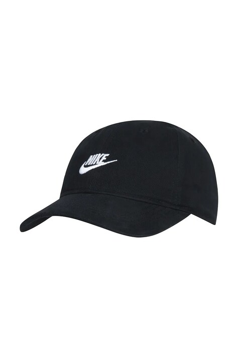 Nike Καπέλο με γείσο παιδικό βαμβακερό μαύρο 8A2902
