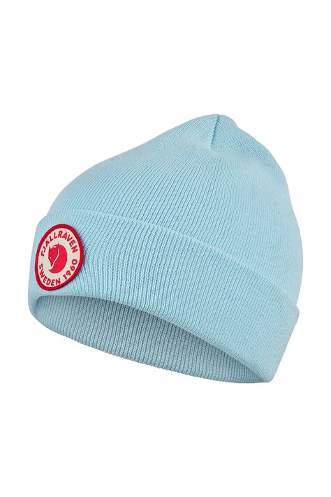 Fjallraven Czapka beanie dziecięca Kids 1960 Logo Hat niebieska F78144