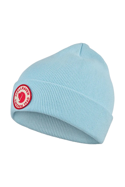 Fjallraven Czapka beanie dziecięca Kids 1960 Logo Hat niebieska F78144
