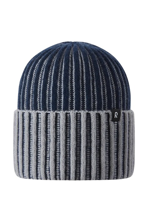 Reima Czapka beanie dziecięca z wełną Veikee granatowa 5300371A