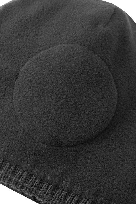 Reima Czapka beanie dziecięca z wełną merino Kalotti czarna 5300232B