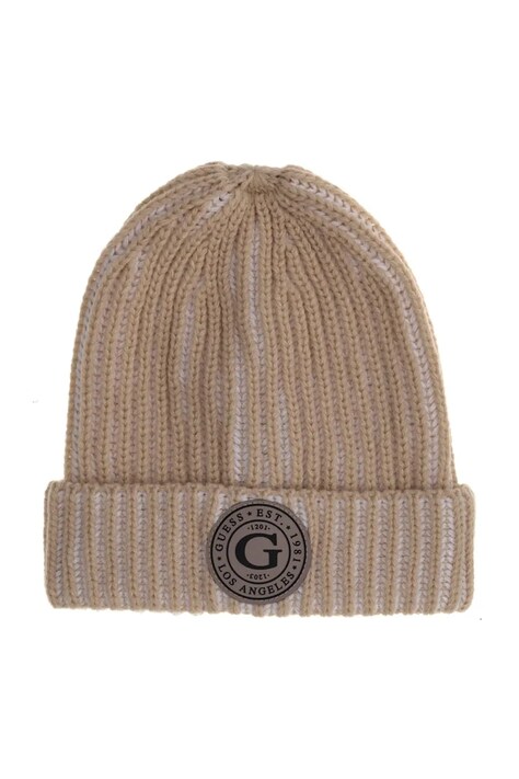 Guess Czapka beanie niemowlęca beżowa H6BZ02 Z1555