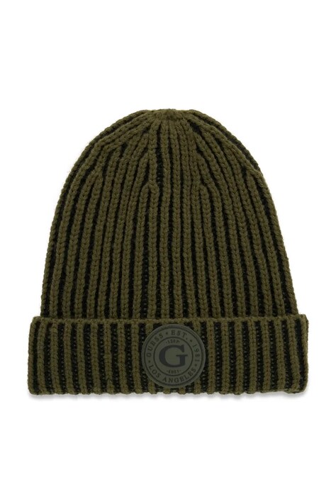 Guess Czapka beanie niemowlęca zielona H6BZ02 Z1555
