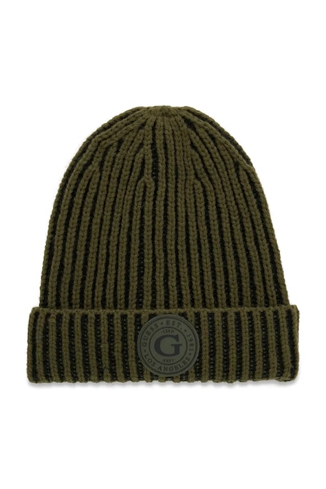 Guess Czapka beanie niemowlęca zielona H6BZ02 Z1555