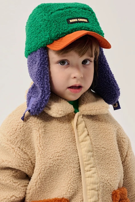 Bobo Choses Detská baranica zelená B226AH036