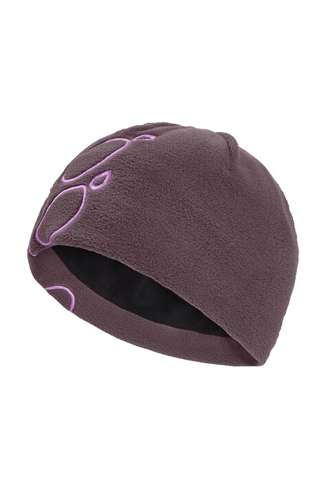 Jack Wolfskin Σκούφος beanie παιδικός VERTIGO PAW μωβ A66194