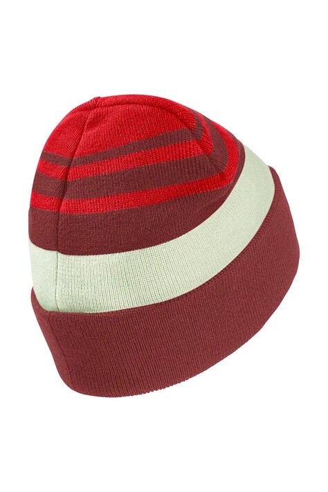 Jack Wolfskin Czapka beanie dziecięca STRIPY KNIT czerwona 1910402