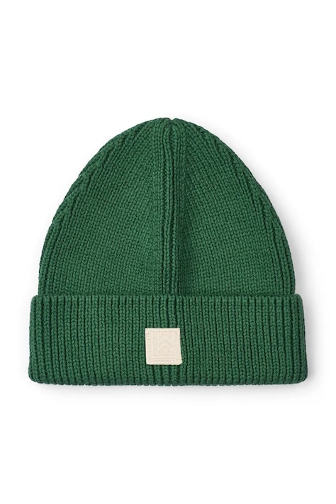 Liewood Čiapka beanie detská bavlnená Ezra Beanie zelená LW20106