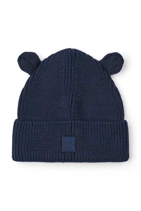 Liewood Kapa otroška bombažna Gina Beanie mornarsko modra LW20105
