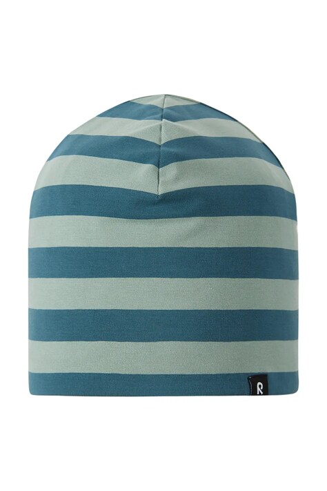 Reima czapka beanie dziecięca z bawełną Tanssi zielona 5300056F