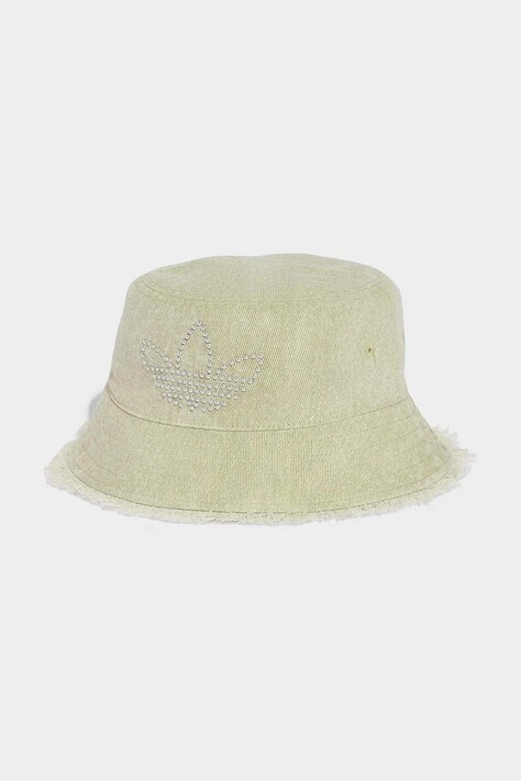 adidas Originals καπέλο bucket παιδικό ντένιμ μπεζ KT4394